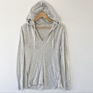 Athleta Gray Hooded Long Sleeve Sweater XS ($129)